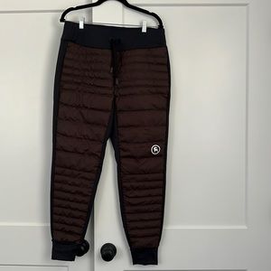 Back country WOMENS apres ski puffer pant